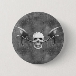 Skull N Axes Button