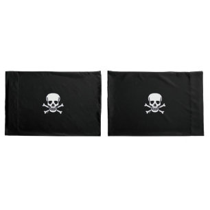 Skull n Bones Black pillowcases