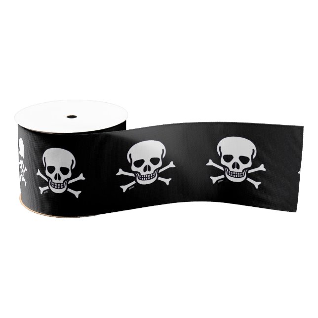Skull n Bones black ribbon spool (Spool)