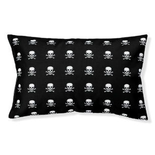 Skull n Bones Dog Bed