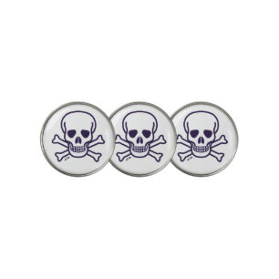 Skull n Bones golf ball markers
