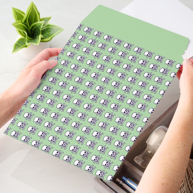 Skull n Bones green med shipping envelope mailers (Desk)