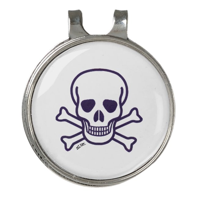 Skull n Bones hat clip (Front)