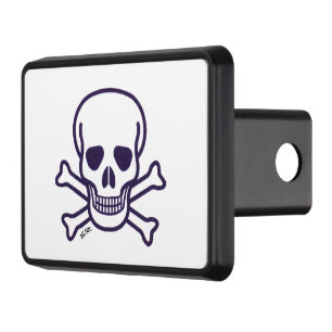 Skull n Bones hitch cover receiver