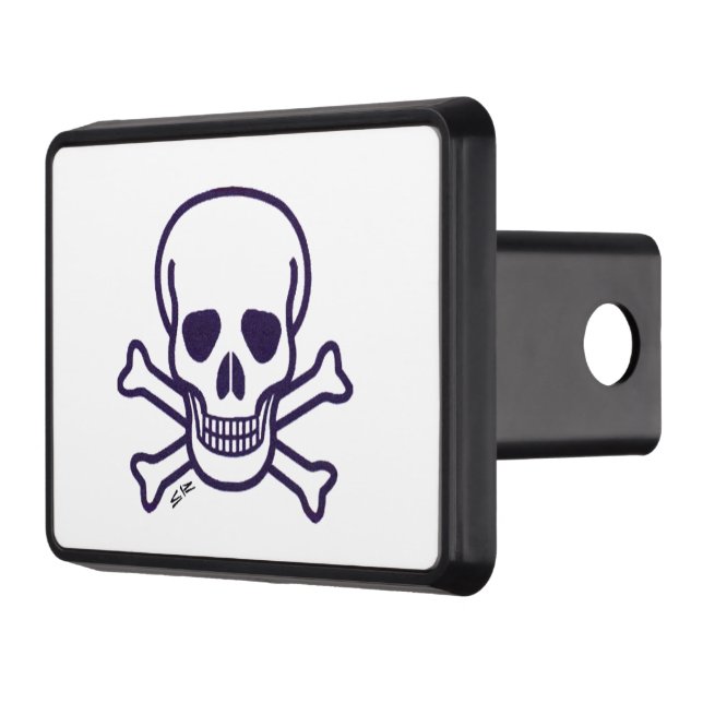 Skull n Bones hitch cover receiver (Left)