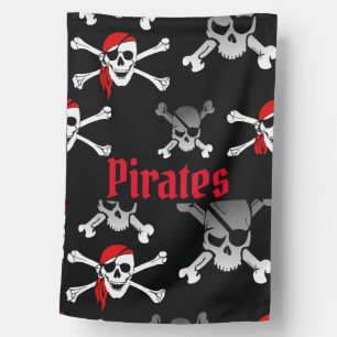 Skull n bones house flag