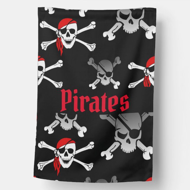 Skull n bones house flag (Front)