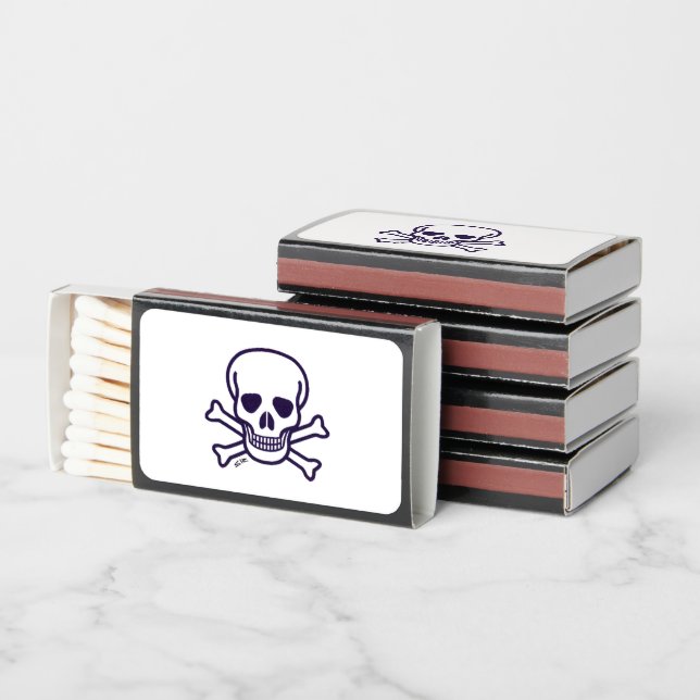 Skull n Bones matchboxes (Stacked)