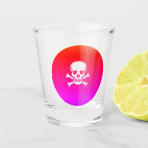 Skull n Bones neon shot glass