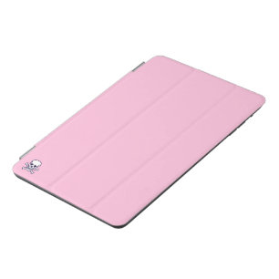 Skull n Bones pink Apple iPad cover small skull