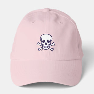 Skull n Bones pink performance cap