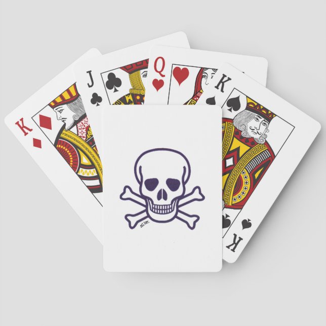 Skull n Bones Poker playing cards (Back)