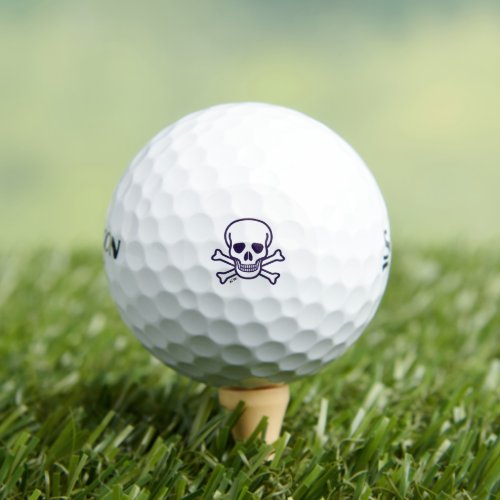 Skull n Bones Srixon soft feel golf balls 12 pk