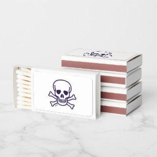 Skull n Bones white matchboxes