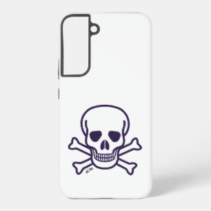 Skull n Bones white Samsung S22 Plus phone case