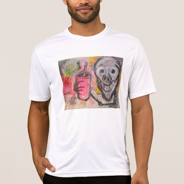 SKULL N DRINK #7 T-Shirt (Front)