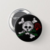 Skull n Rose, buttons (Front & Back)