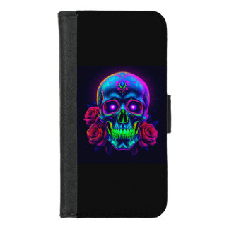 Skull N Roses iPhone 8/7 Wallet Case
