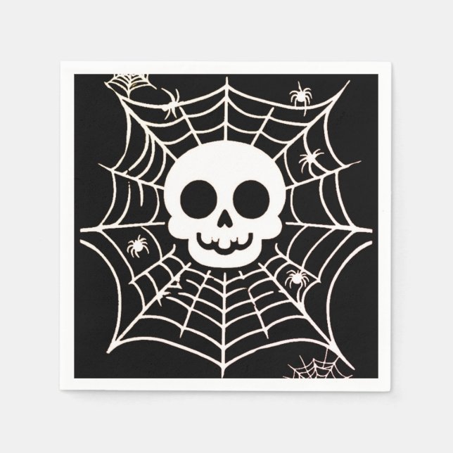 skull napkins (Front)