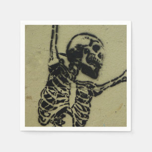 Skull napkins. paper napkins
