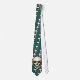 Skull Neck Tie