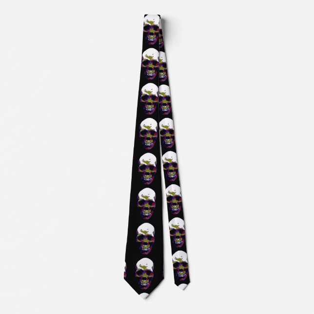 Skull Neck Tie (Front)