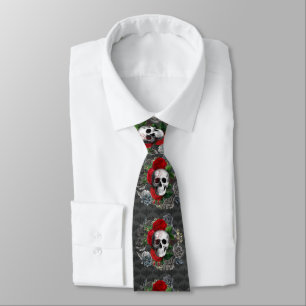 Skull Necktie