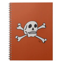 Skull Notebook