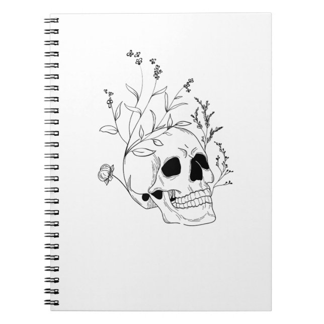 Skull Notebook (Front)