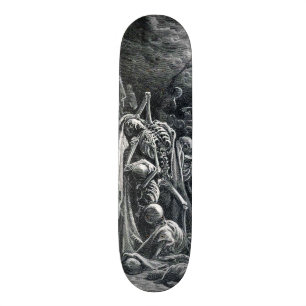 skull of dead skateboard