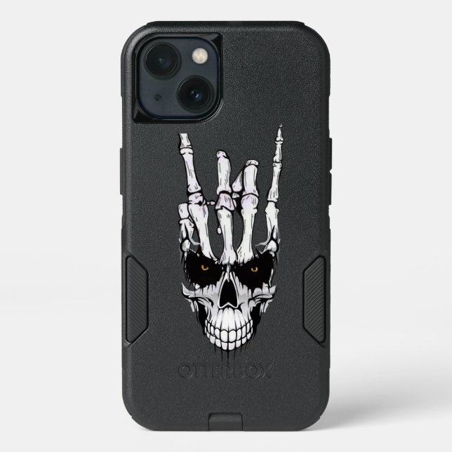 skull OtterBox iPhone case (Back)