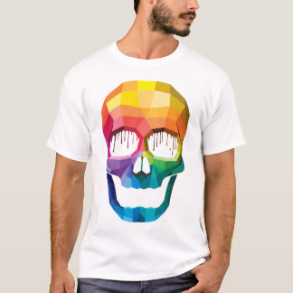 Skull Paint Drips T-Shirt