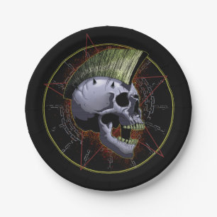 Skull Paper Plates
