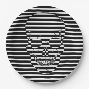 Skull Paper Plates
