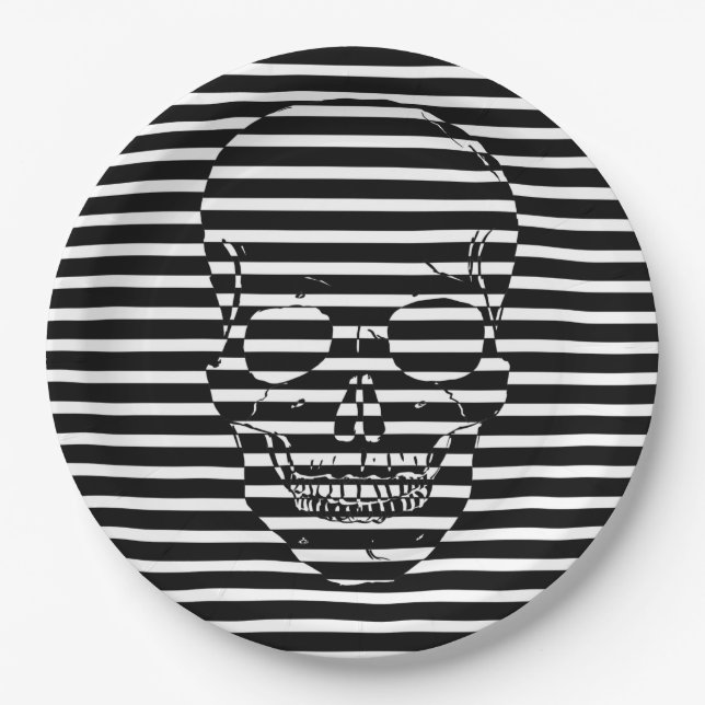 Skull Paper Plates (Front)