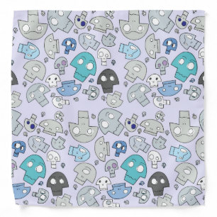 Skull Pattern Bandana