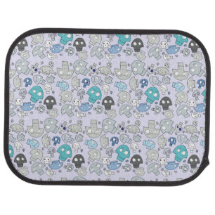 Skull Pattern Car Mat
