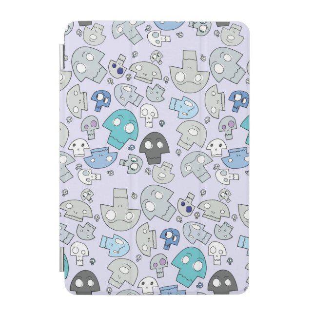 Skull Pattern iPad Mini Cover (Front)