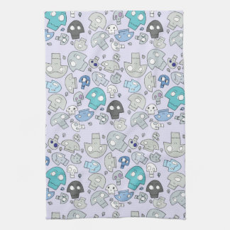 Skull Pattern Kitchen Towel