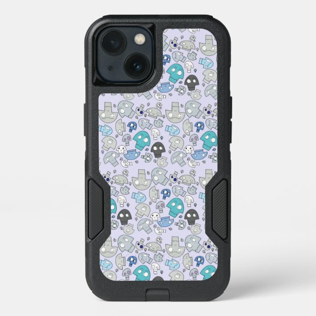 Skull Pattern Otterbox iPhone Case (Back)