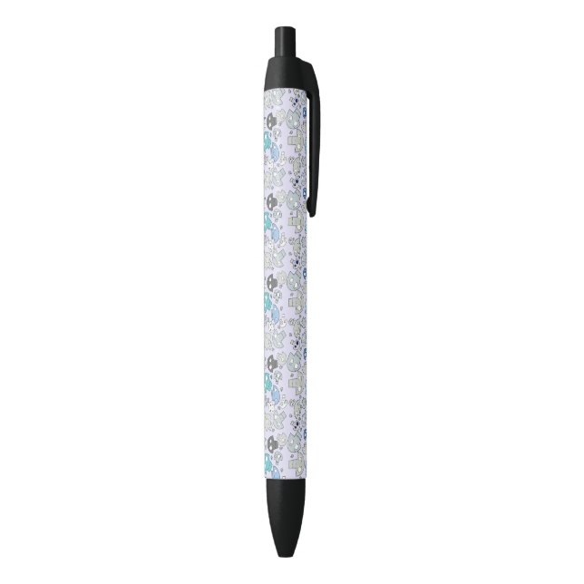Skull Pattern Pen (Bottom (Vertical))