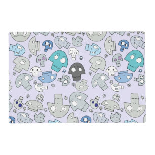 Skull Pattern Placemat