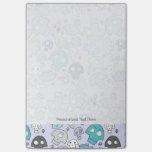Skull Pattern Post-it Notes