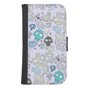 Skull Pattern Phone Wallet