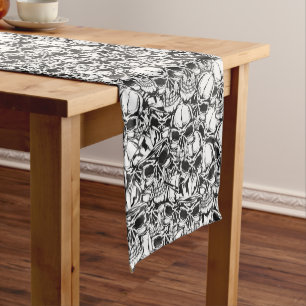 Skull Pattern Table Runner