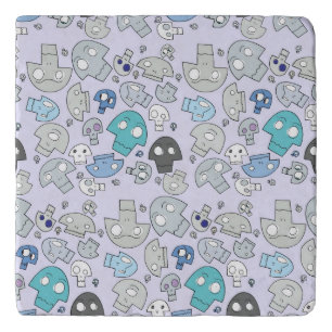 Skull Pattern Trivet