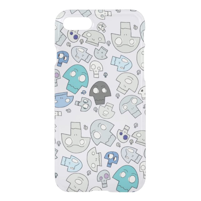 Skull Pattern Uncommon iPhone Case (Back)
