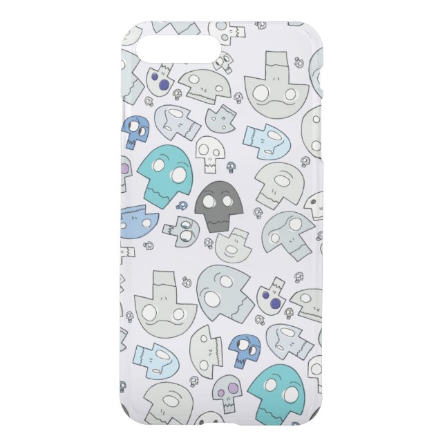Skull Pattern Uncommon iPhone Case (Back)