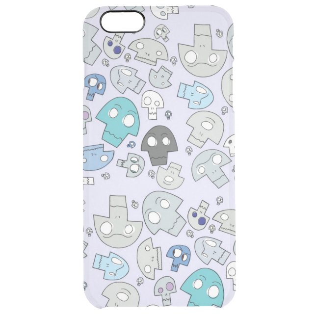 Skull Pattern Uncommon iPhone Case (Back)