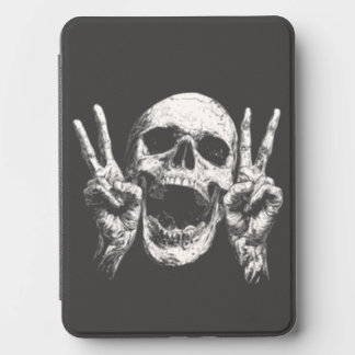 Skull Peace Sign Gothic Grunge Kindle Cover